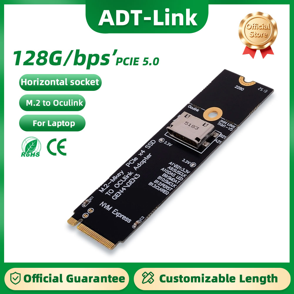 Oculink Egpu Dock Graphics Card - ADT-Link PCIe 5.0X4 naar OCuLink uitbreidingskaart