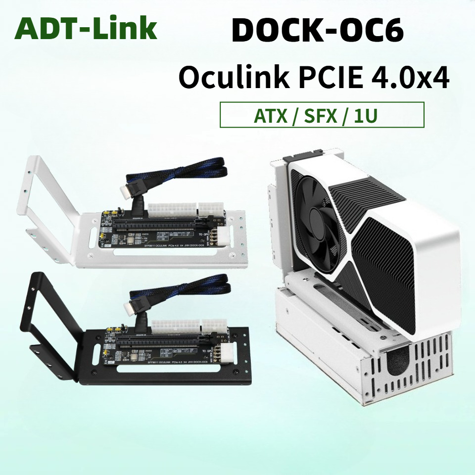 Oculink Egpu Dock Graphics Card - Witte Zwarte EGPU Oculink GPU Dock