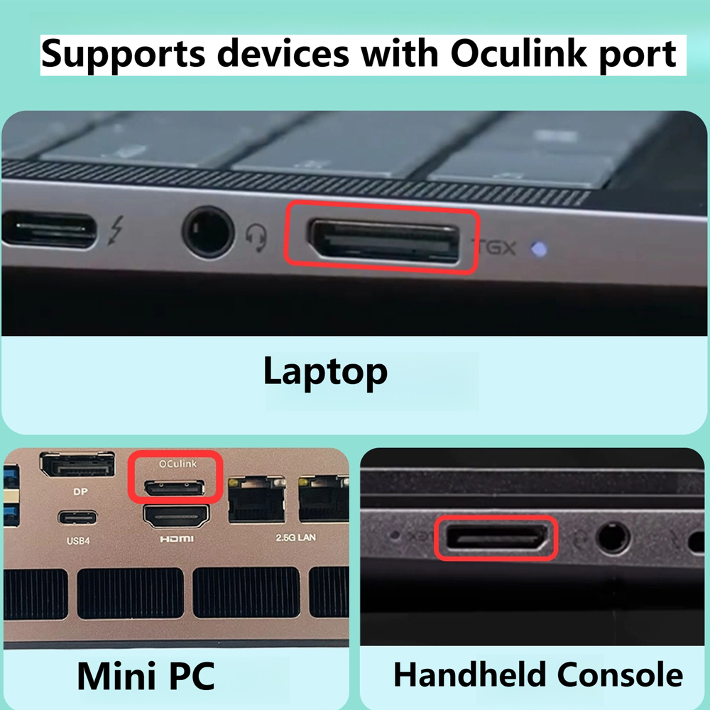 Oculink eGPU Grafische Kaart D - Oculink Egpu Dock Graphics Card recensie en prijs