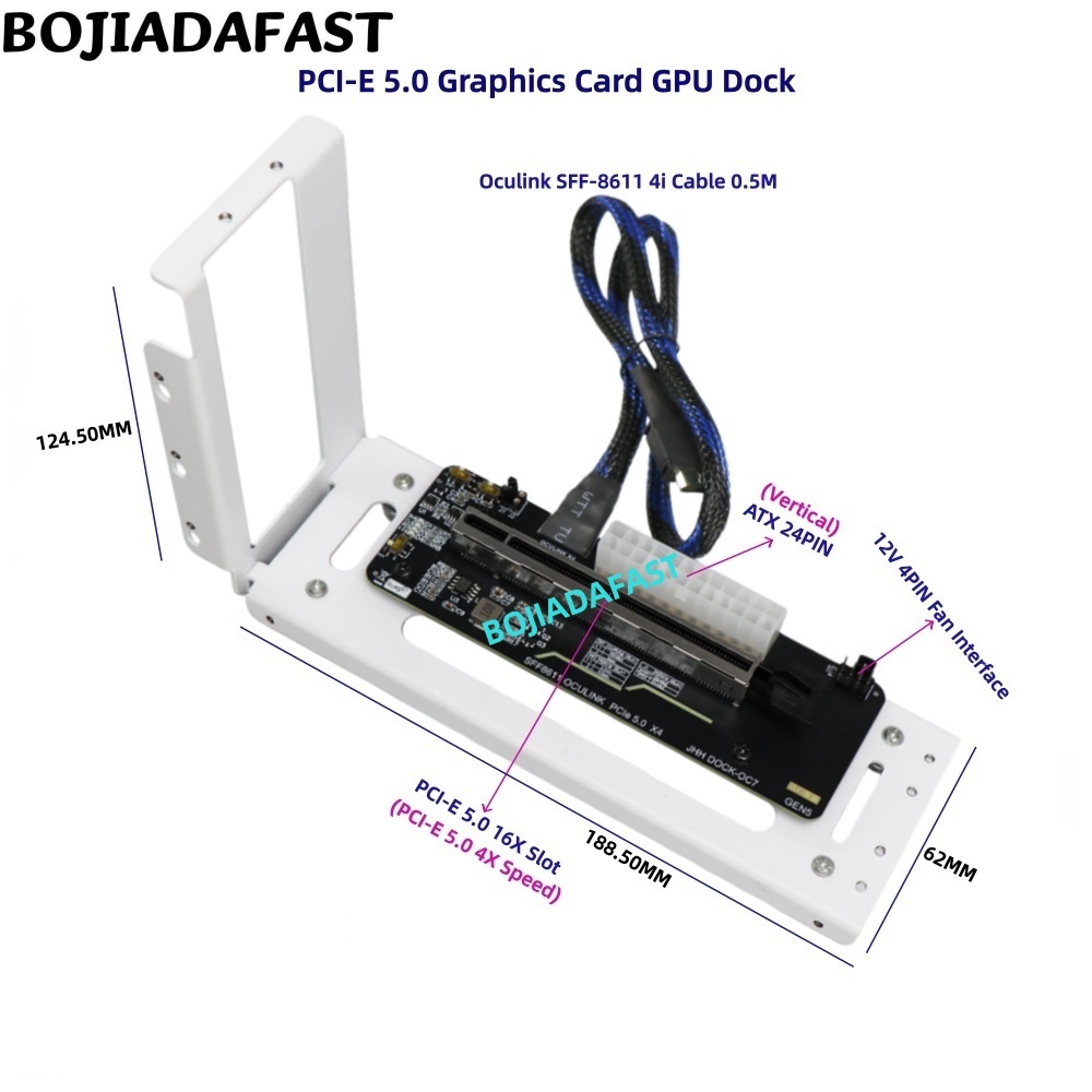 PCI-E 5.0 X4 OCuLink Externe G - Oculink Egpu Dock Graphics Card recensie en prijs