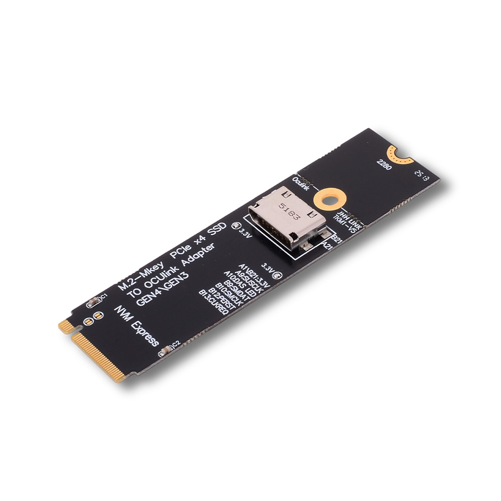 ADT-Link PCIe 5.0X4 naar OCuLi - Oculink Egpu Dock Graphics Card recensie en prijs