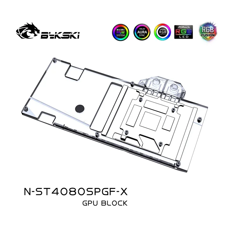 Bykski N-ST4080SPGF-X GPU Blok - Rtx 4080 Super 16Gb recensie en prijs